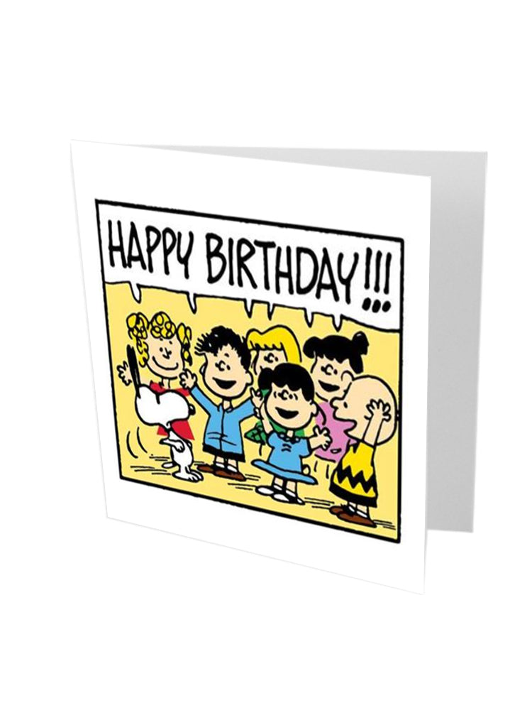 Peanuts “Happy Birthday” Greeting Card