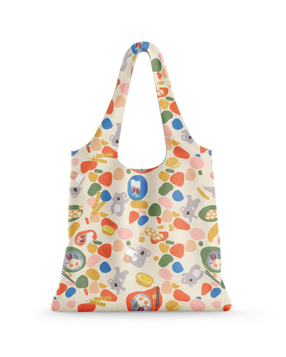 Hong Kong Foodie and Koala Reusable Shopping Bag