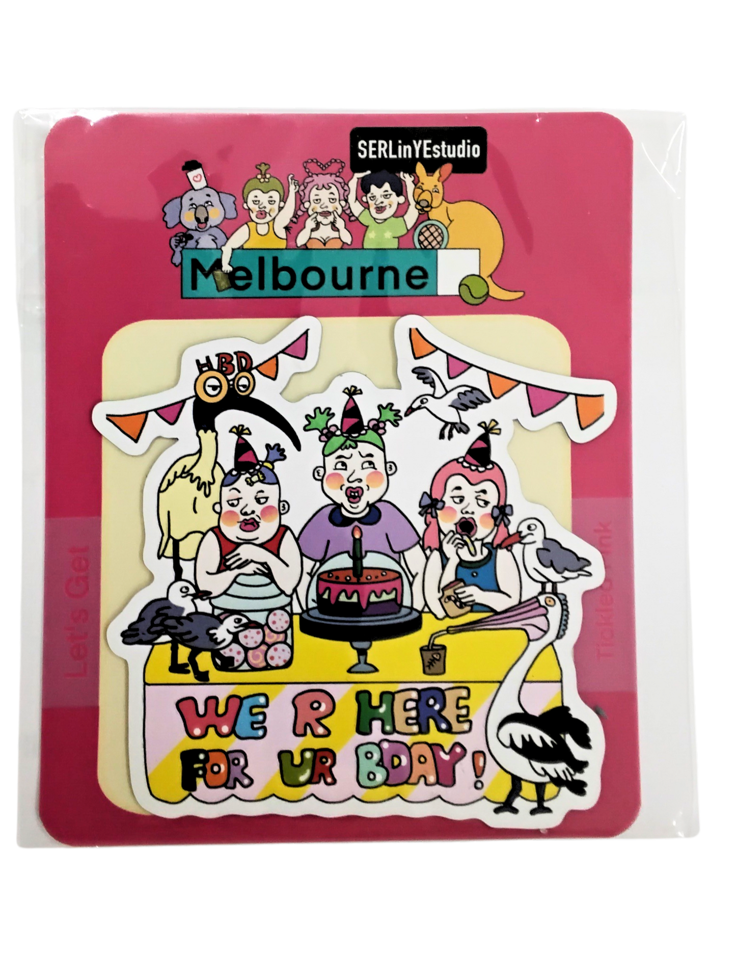 Melbourne Magnet – We R Here For Ur Bday!