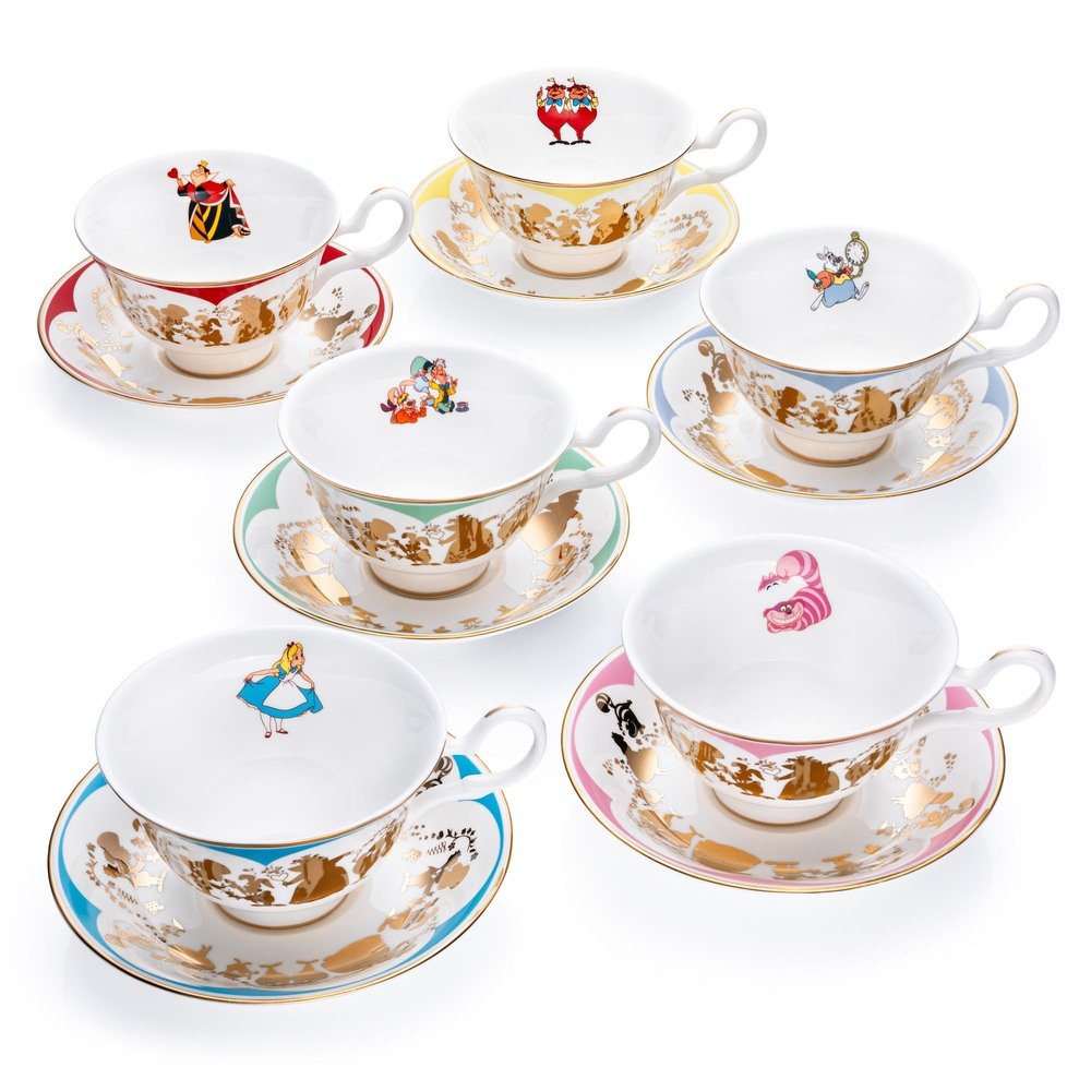 Alice in Wonderland - Alice Cup and Saucer Set - Mu Shop