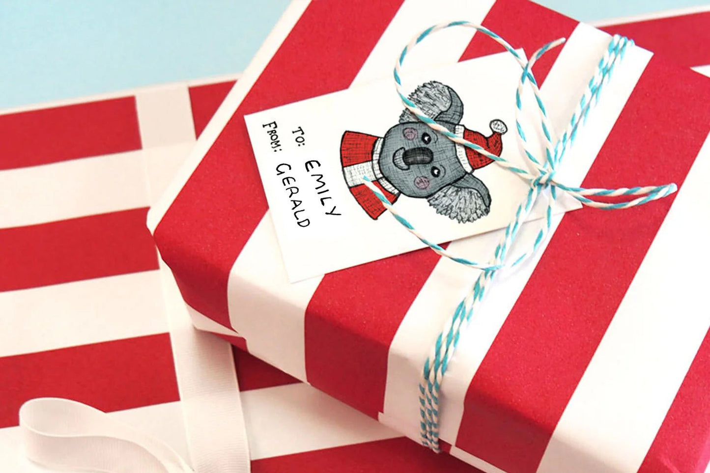 Aussie Animals Christmas Gift Tags - Mu Shop