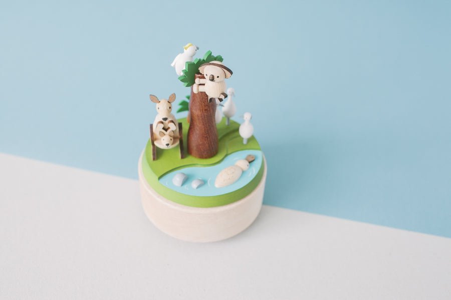 Australian Park – Double Go Around Music Box - Mu Shop