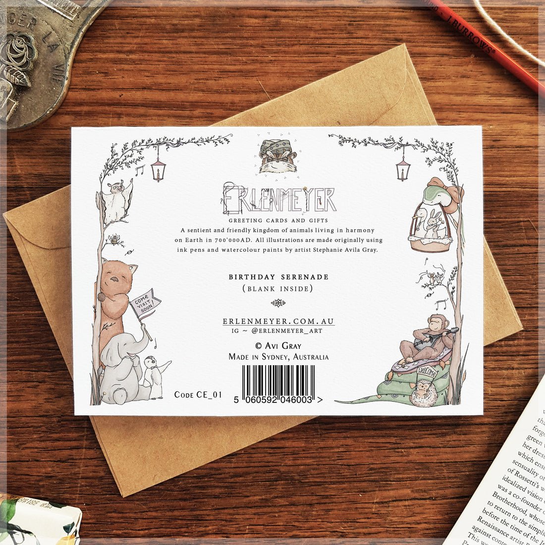 Birthday Serenade - Greeting Card - Mu Shop