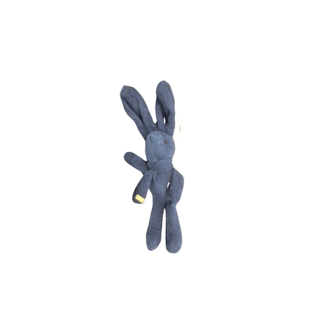 Cute Bunny Plush Keyring - Navy - Mu Shop