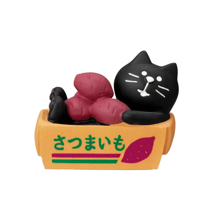 Decole Concombre Figurine - Box - Loving Cat with Sweet Potato - Mu Shop