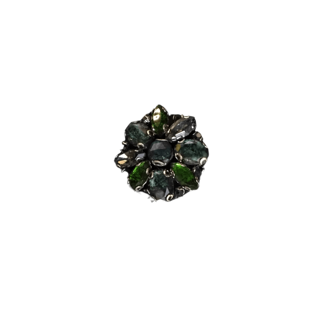 Diamond Brooch (Green) - Mu Shop