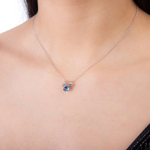 ECC DISNEY MICKEY SEPTEMBER BIRTHSTONE NECKLACE - Mu Shop