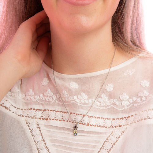 ECC DISNEY PLUTO ENAMEL NECKLACE - Mu Shop