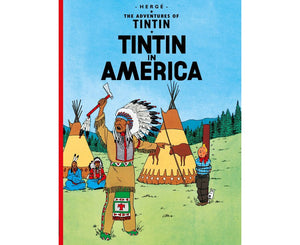 English Album #03: Tintin in America (Soft Cover) - Mu Shop