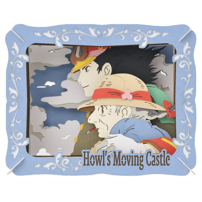 Howl's Moving Castle - Howl's Determination Paper Theater Diorama Scene