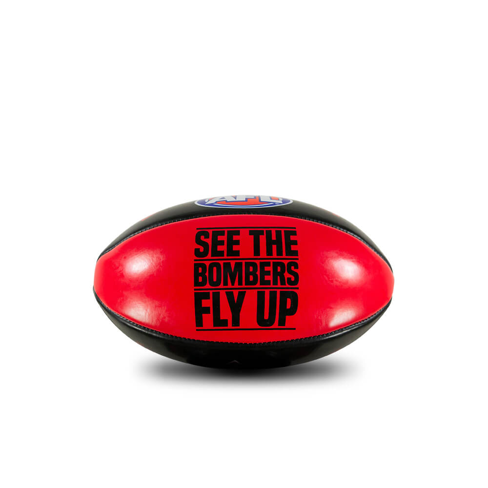 Essendon Bombers AFL Sherrin PVC Softie Mascot Ball 20cm
