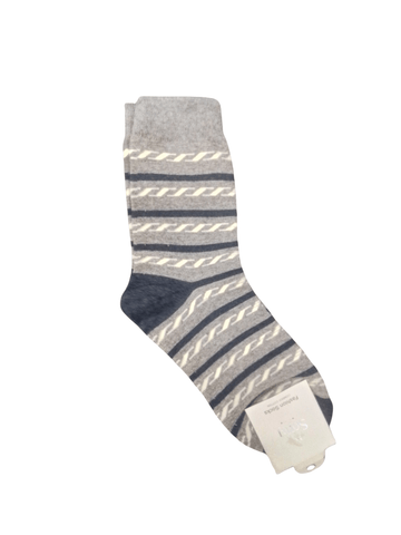 Fashion Adult Crew Socks - Grey - Mu Shop