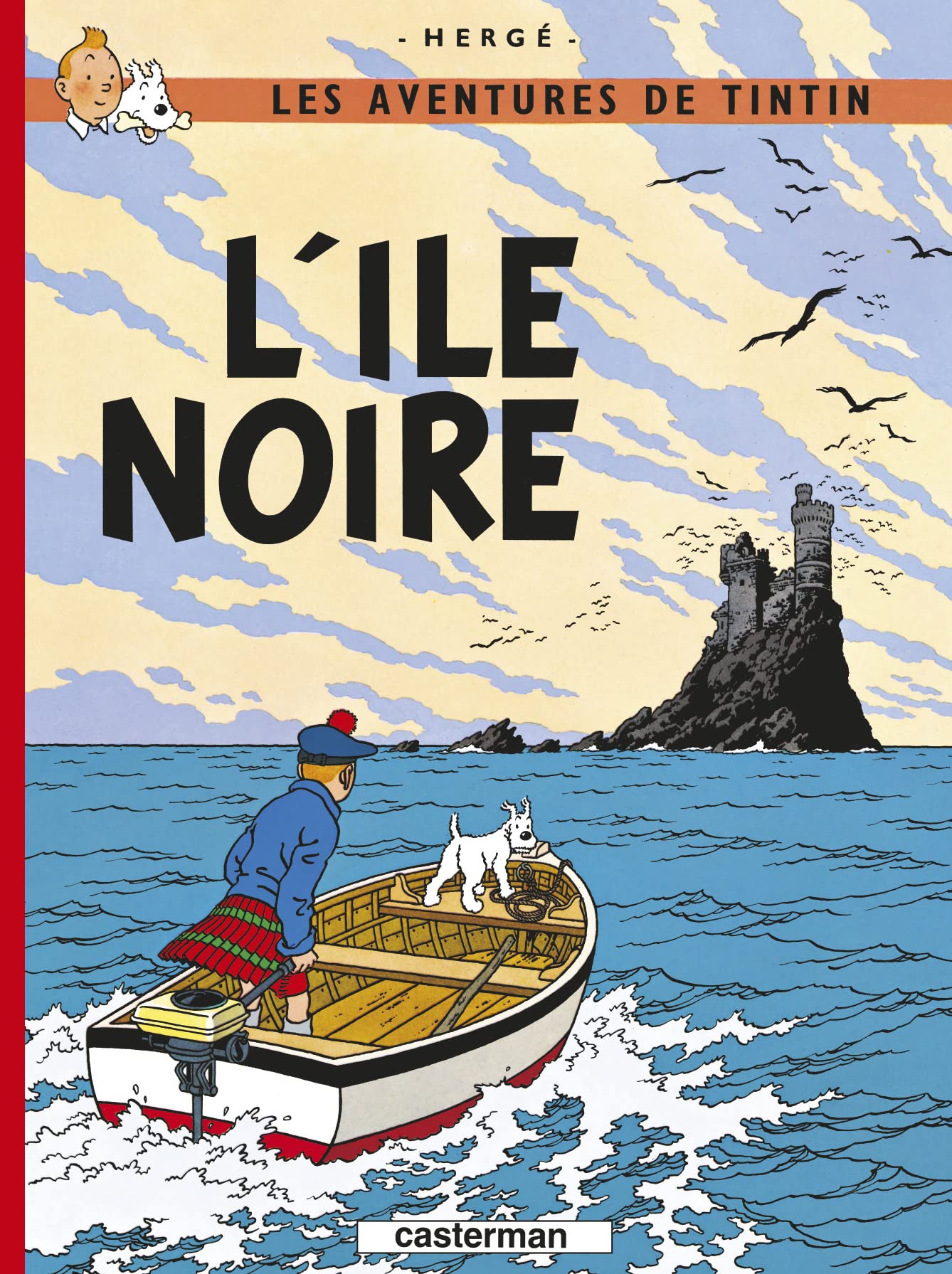 French Album #07 L'Ile Noire (Hard Cover) - Mu Shop
