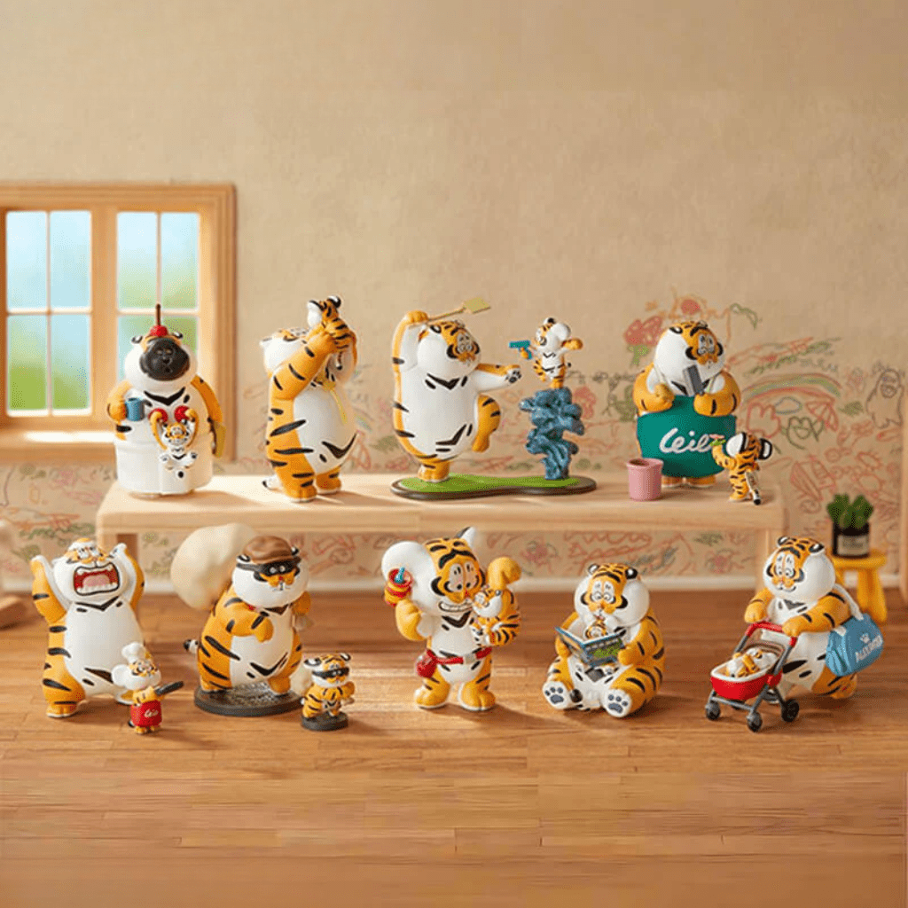 Alexander The Fat Tiger Roaring Love Series 2 blind box figure packaging