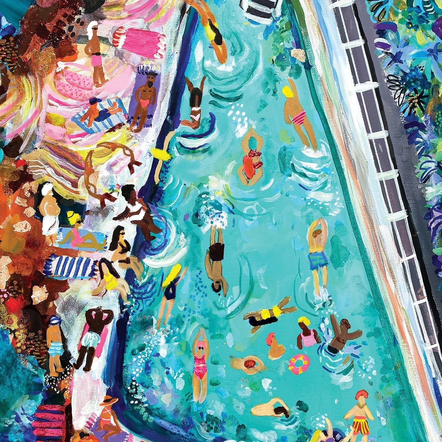 Greeting Card Fairy Bower Pool - Mu Shop