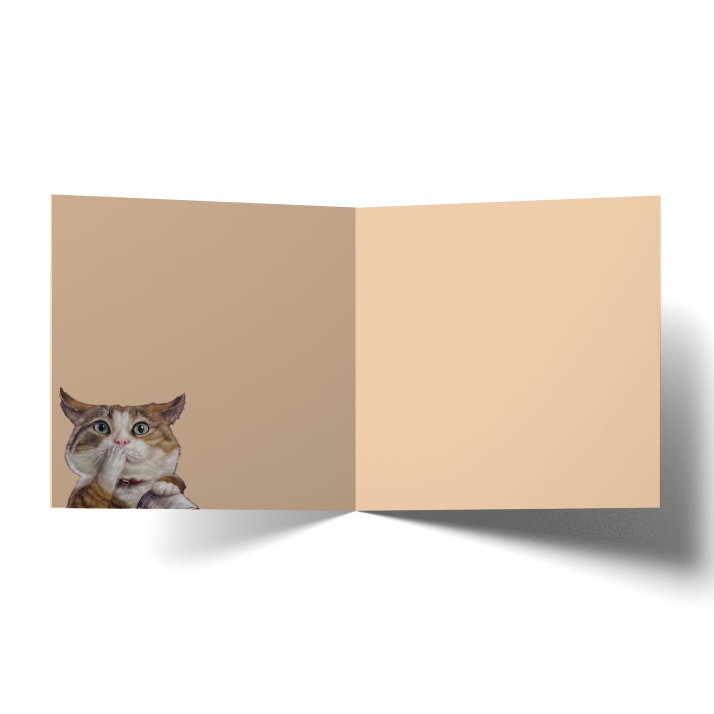 GREETING CARD SPILL THE BEANS - Mu Shop