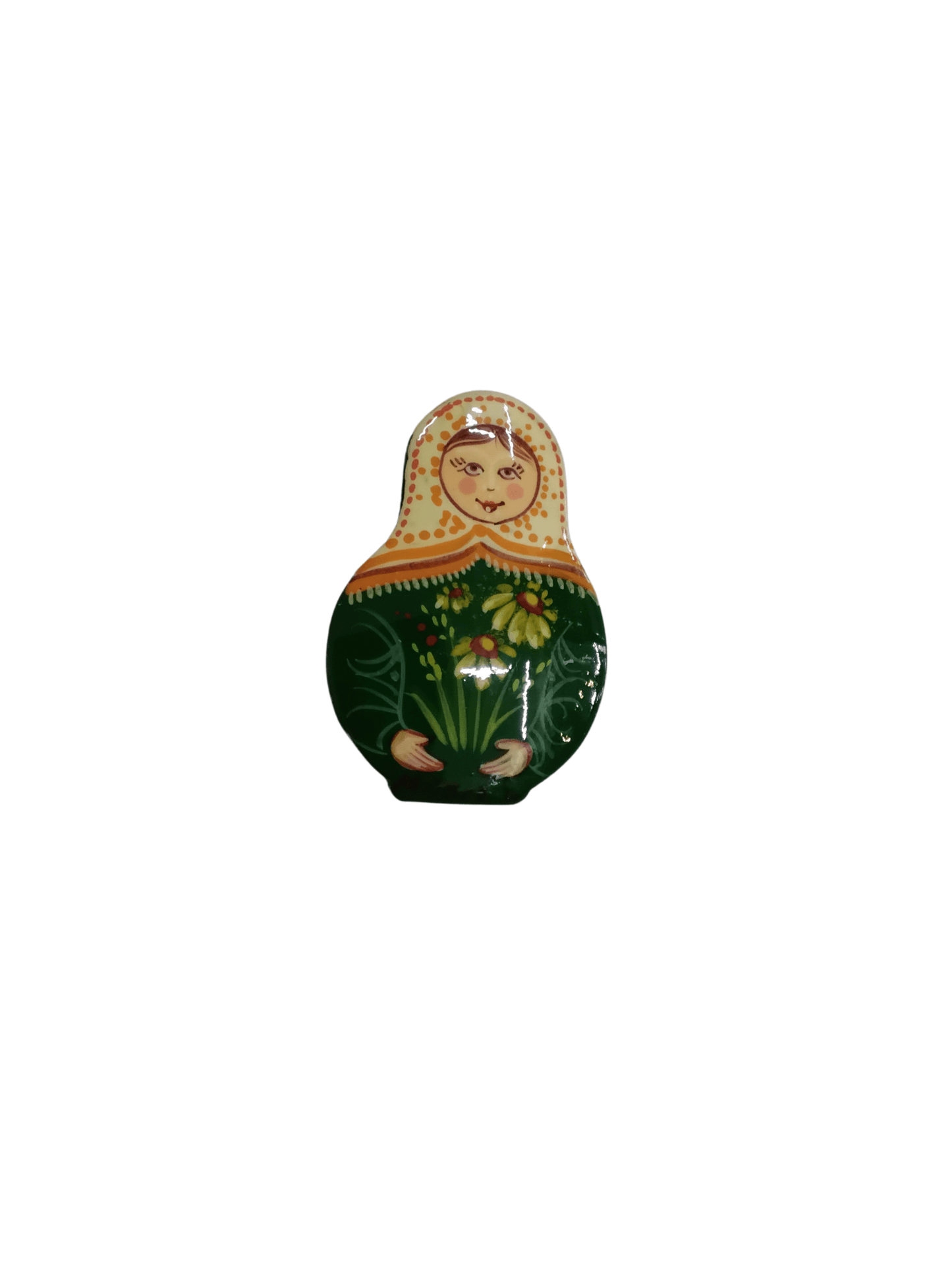 Handmade Russian Matryoshka Doll Pin - Mu Shop