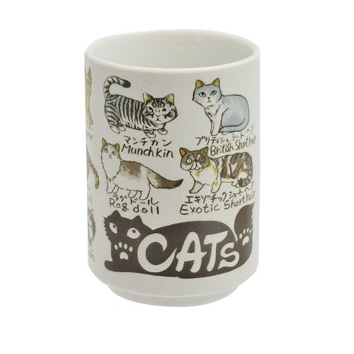 Yamato Sushi Teacup - Cat 280ml
