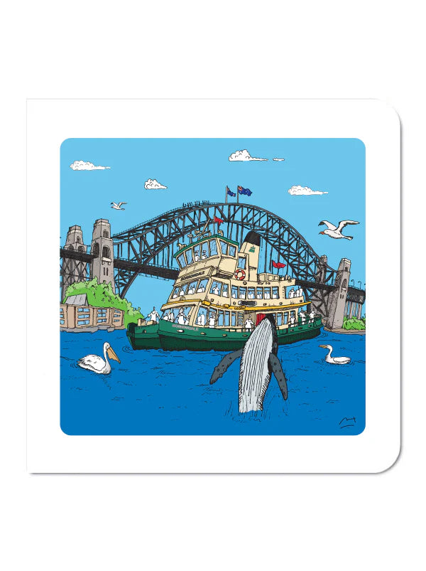 Sydney Harbour Greeting Card