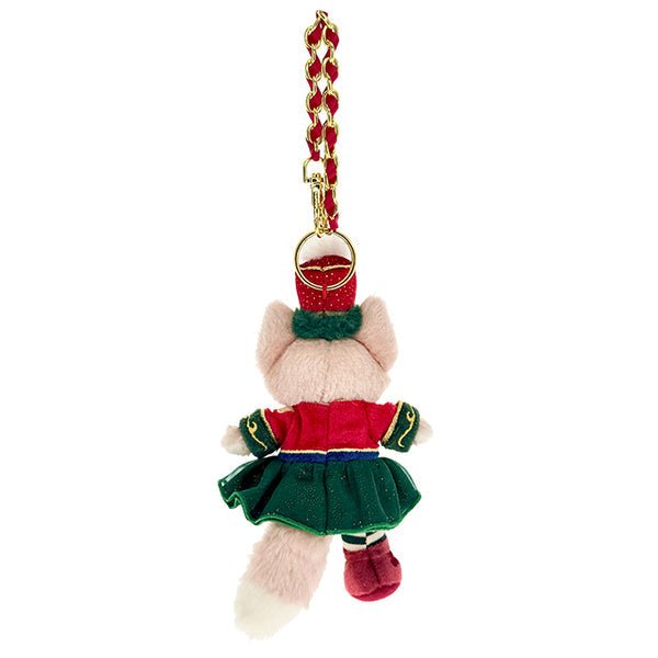 Hong Kong Disneyland LinaBell Plush Bag Charm Keychain (Duffy & Friends - 2024 Xmas Christmas) - Mu Shop