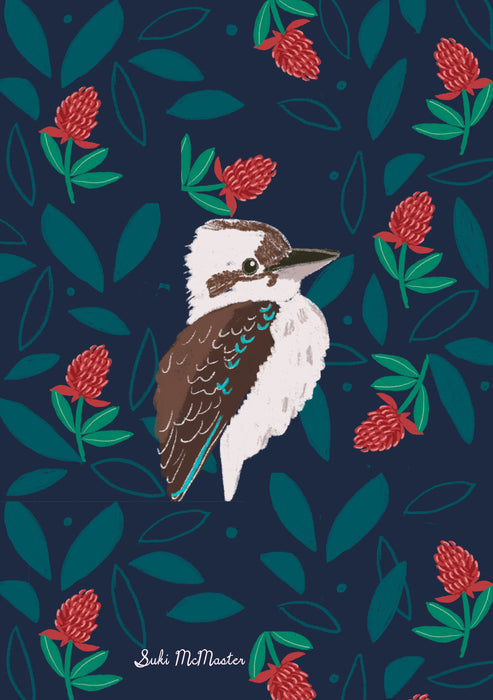 Kookaburra Postcard - Suki McMaster