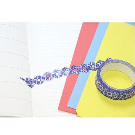 Lace Tape - Asanoha Blue - Mu Shop