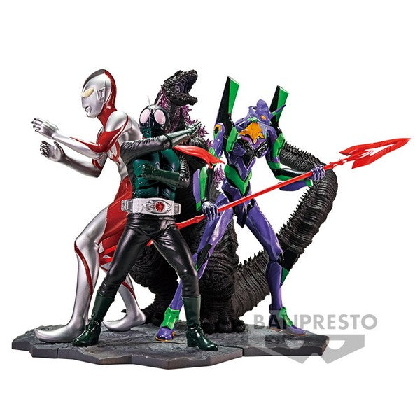 Shin Kamen Rider Universe Art Vignette IV Figure 10.9cm