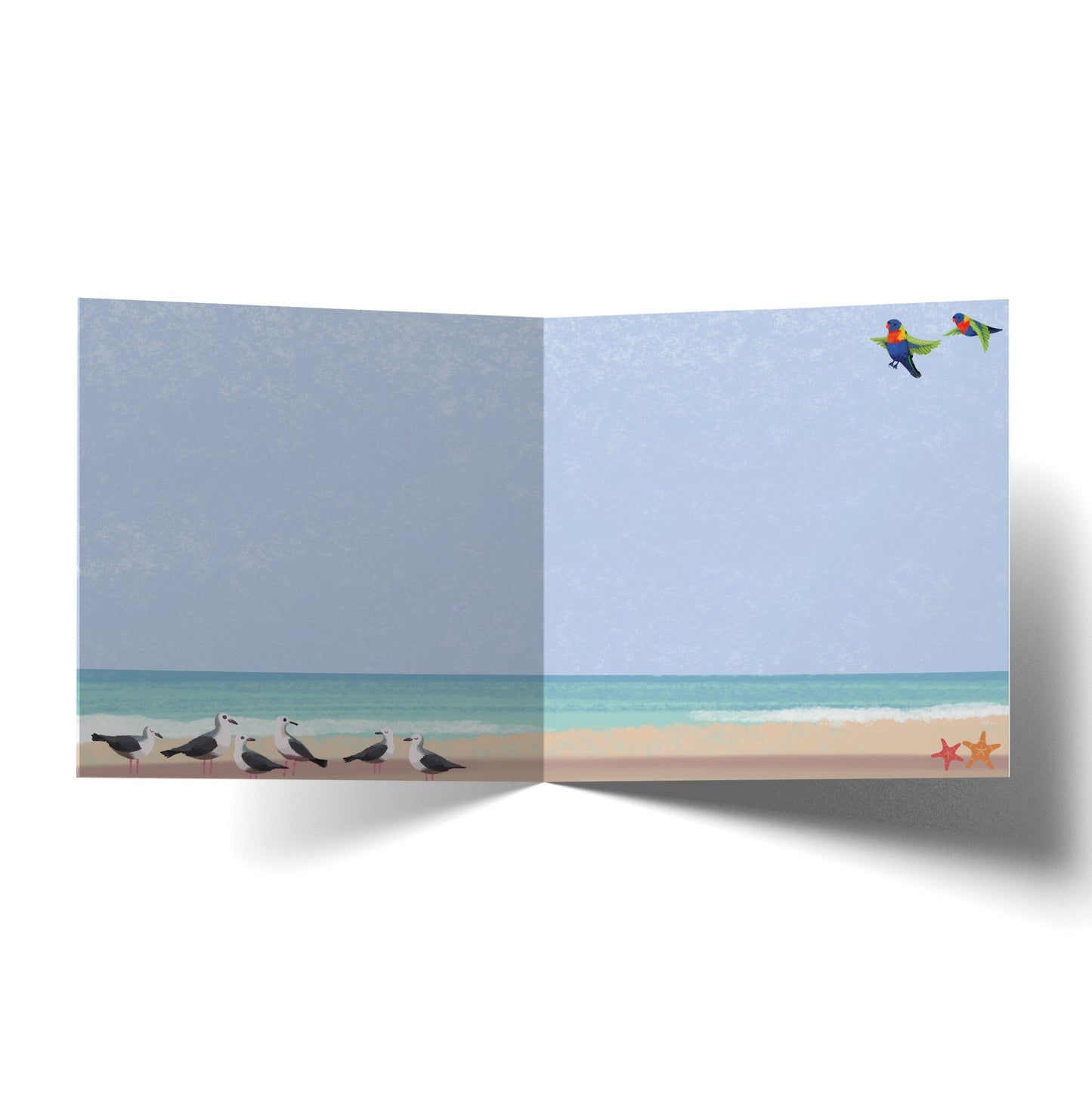 Aussie Sandman greeting card