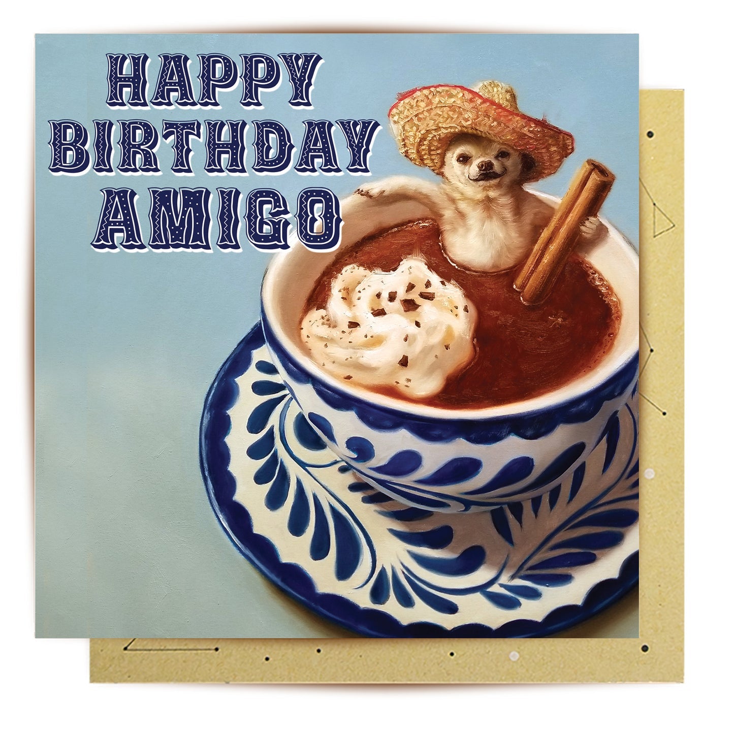 Mexican Hot Chocolate Greeting Card