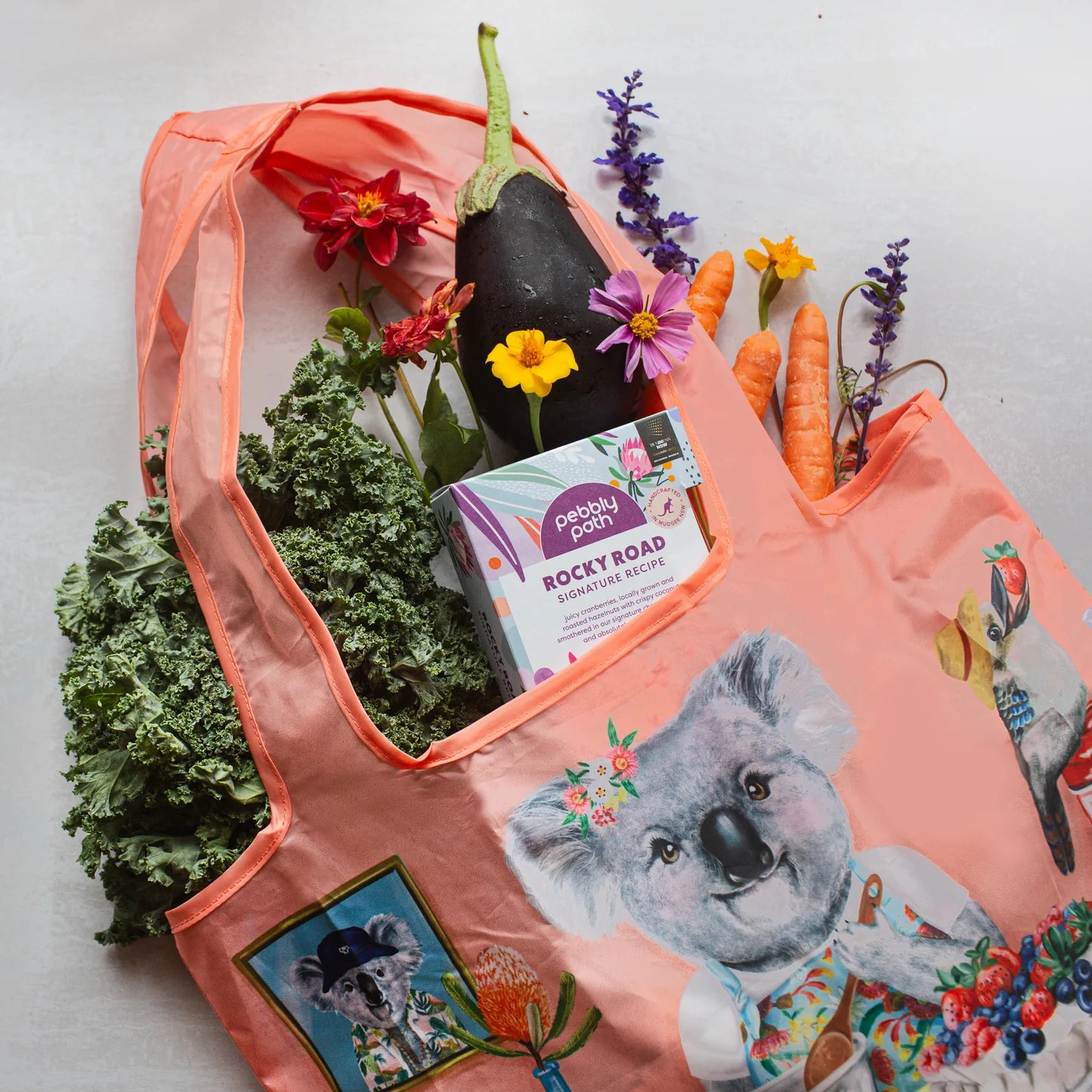 Happy Days Baking Foldable Shopper Bag