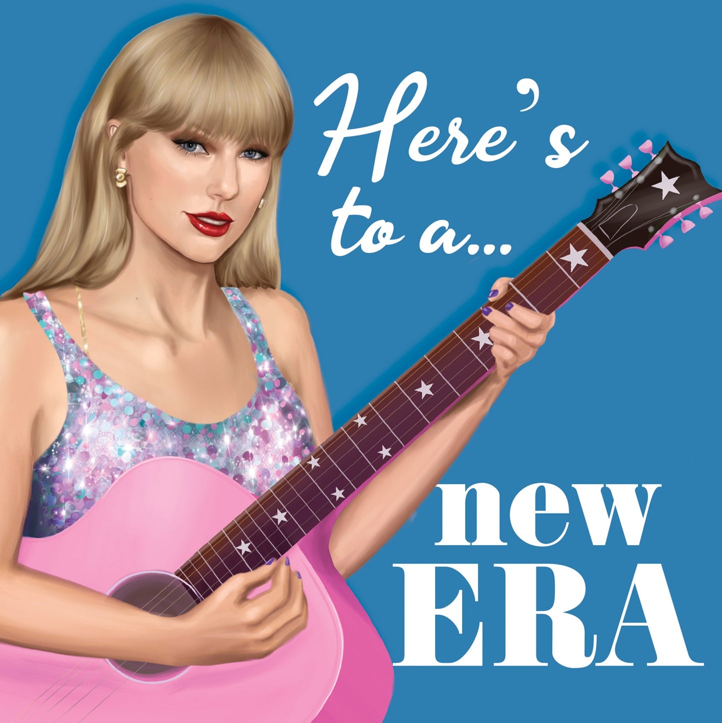 heres to a new era – Greeting Card
