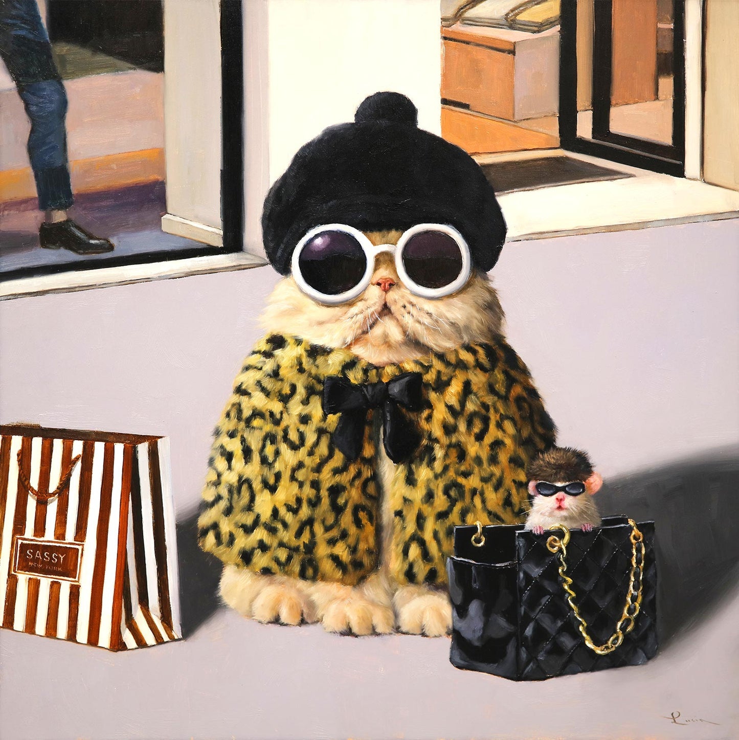 Retail Therapy Greeting Card