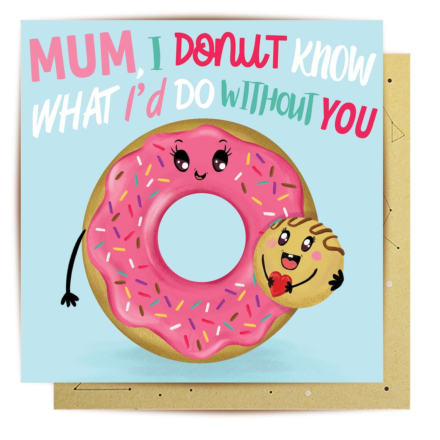 GREETING CARD DONUT KNOW