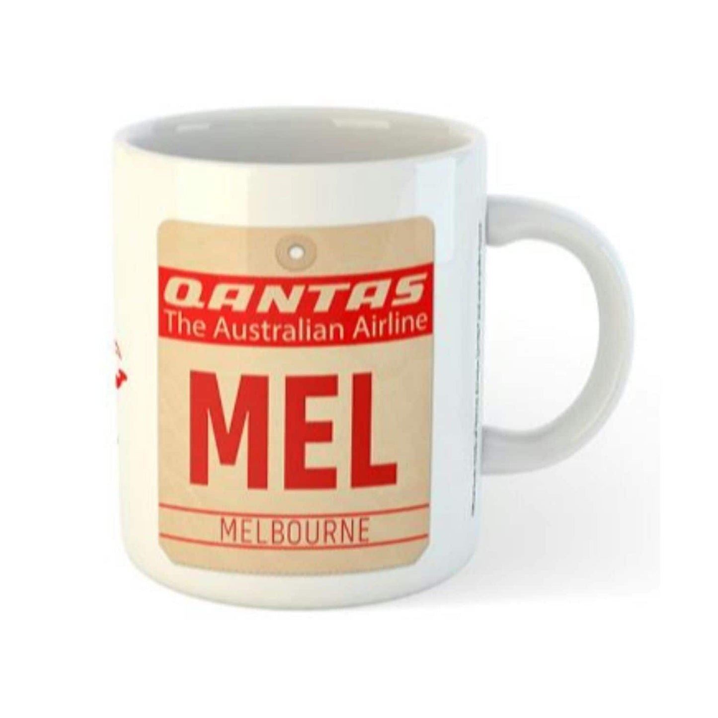 Melbourne Airport Code Mug 350ml - Mu Shop