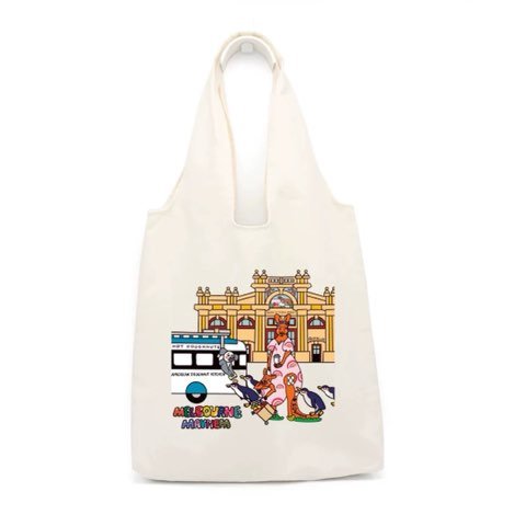 Melbourne Queen Victoria Market Tote Bag - Mu Shop