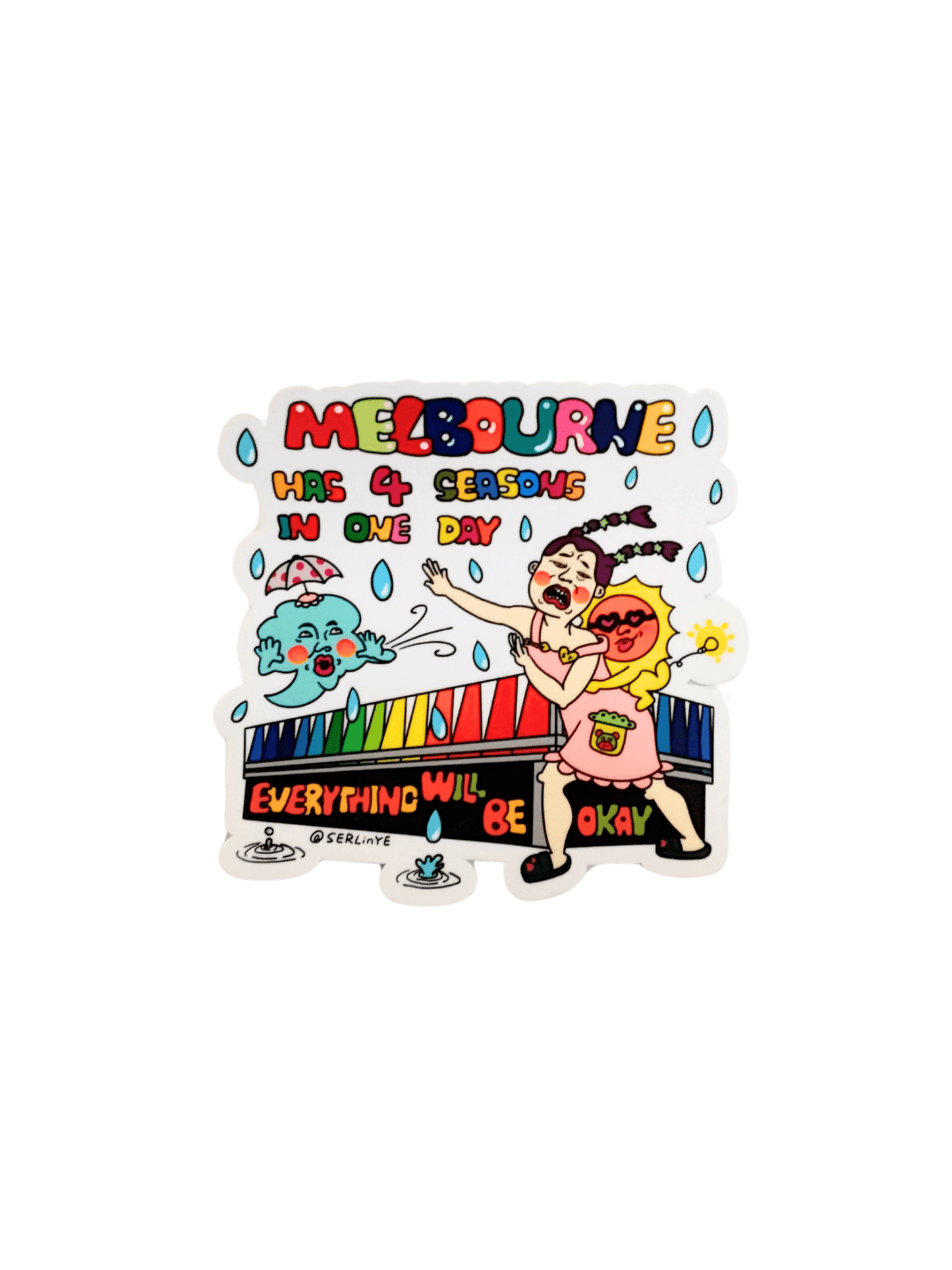 Melbourne Sticker - Weather - Mu Shop