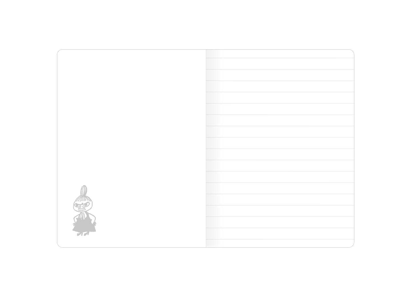 Mini Notebook – Moomin “Snufkin and Moomintroll Fishing”