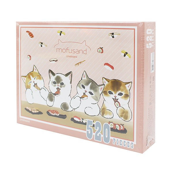 Mofusand 520 - Piece Jigsaw Puzzle – Sushi Cat Party - Mu Shop