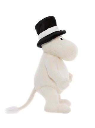 Moominpappa Plush Toy – Black Top Hat (Poseable Edition) - Mu Shop