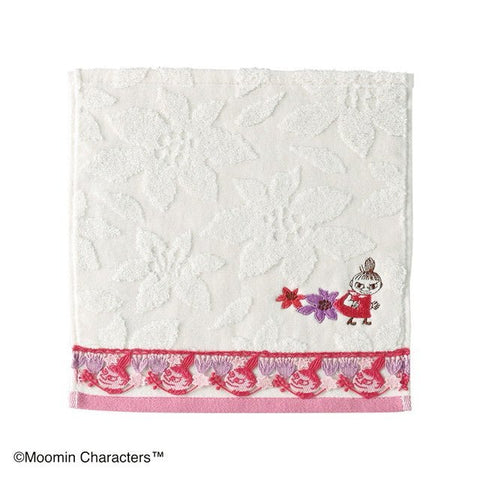 Moomintroll Towel - Little My (Pink & White) - Mu Shop