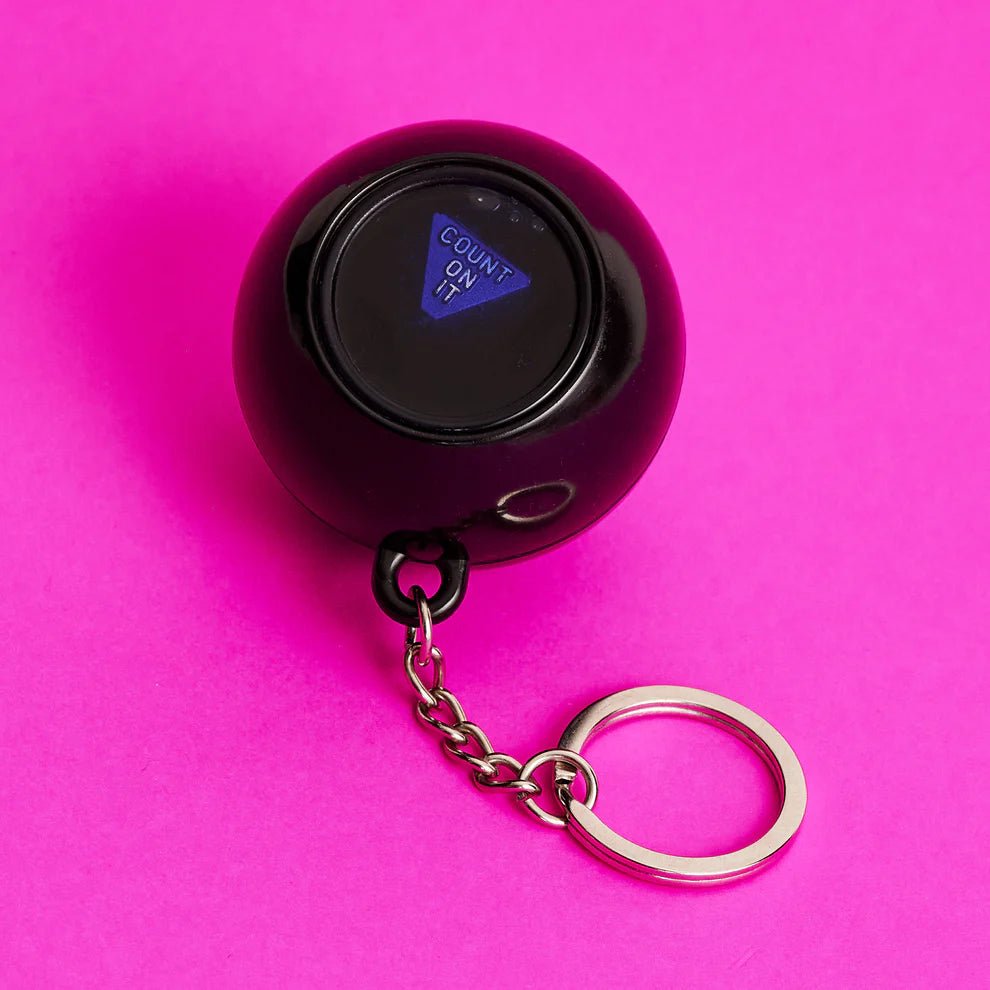 Mystic 8 Ball Keyring - Mu Shop