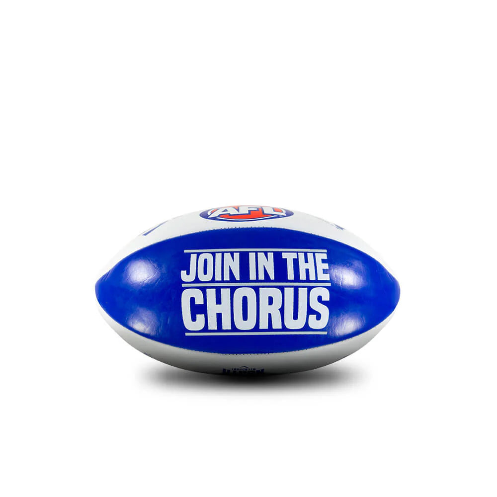 North Melbourne Kangaroos Sherrin Softie Football 20cm
