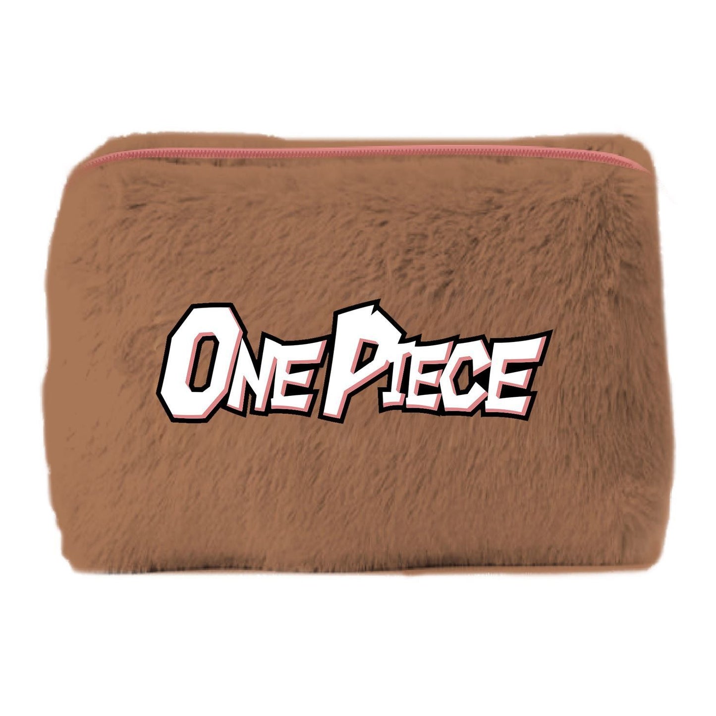 One Piece Chopper Fluffy Plush Pencil Case
