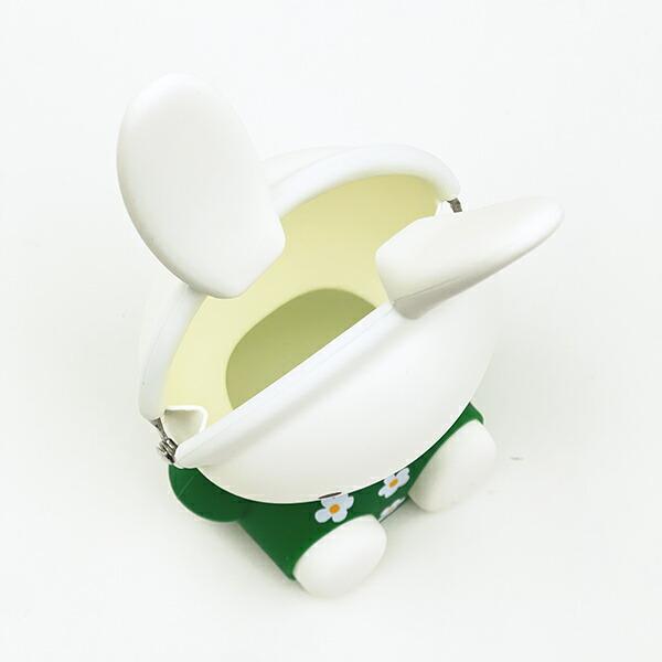 3D POCHI Miffy - green dress - Silicone Standing Pouch