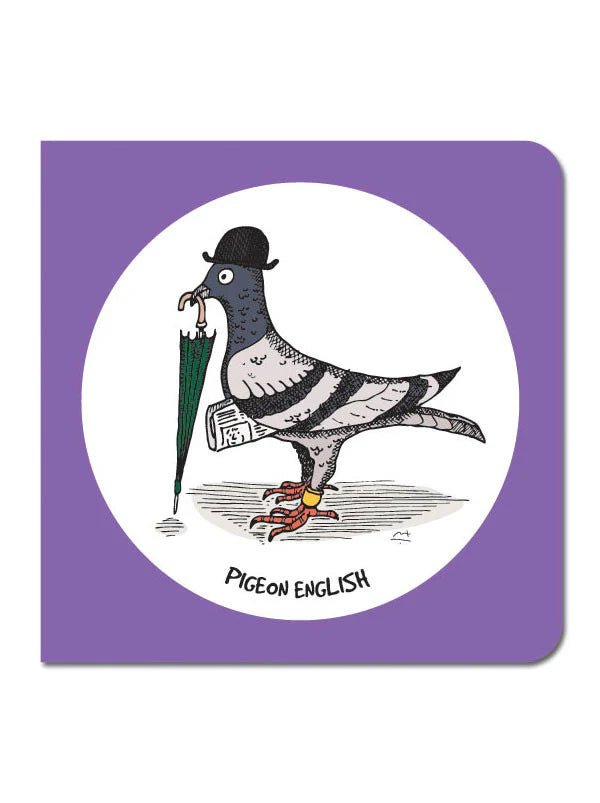 Pigeon English Greeting Card - Mu Shop