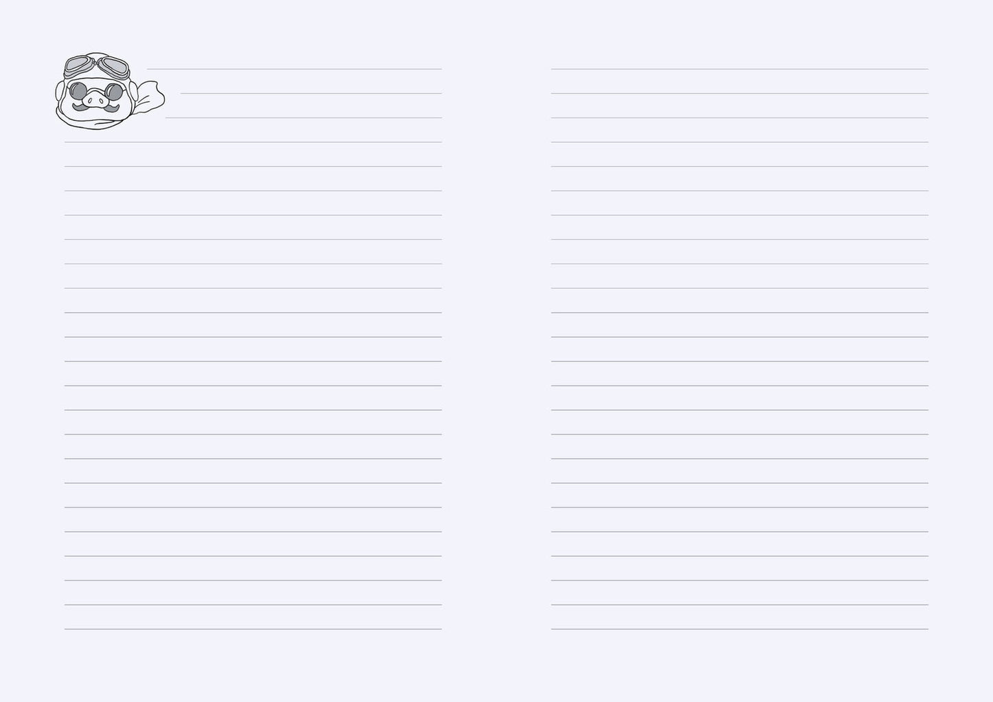 Porco Rosso Journal - Mu Shop