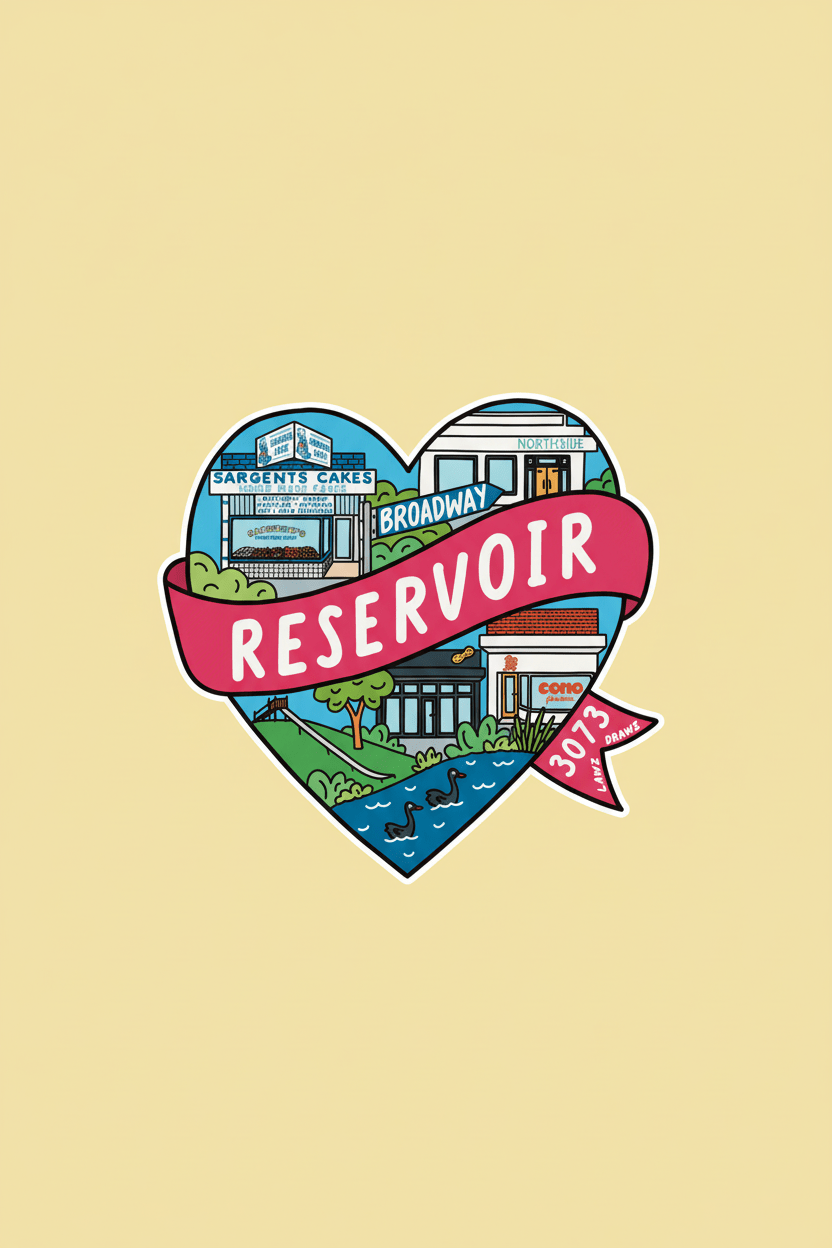 Reservoir Sticker - Mu Shop