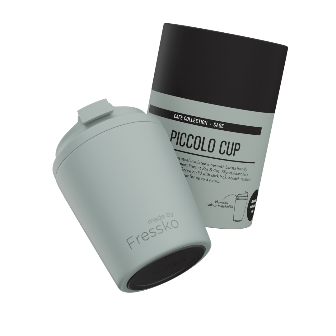 Reusable Coffee Cup - Piccolo Sage 4oz - Fressko