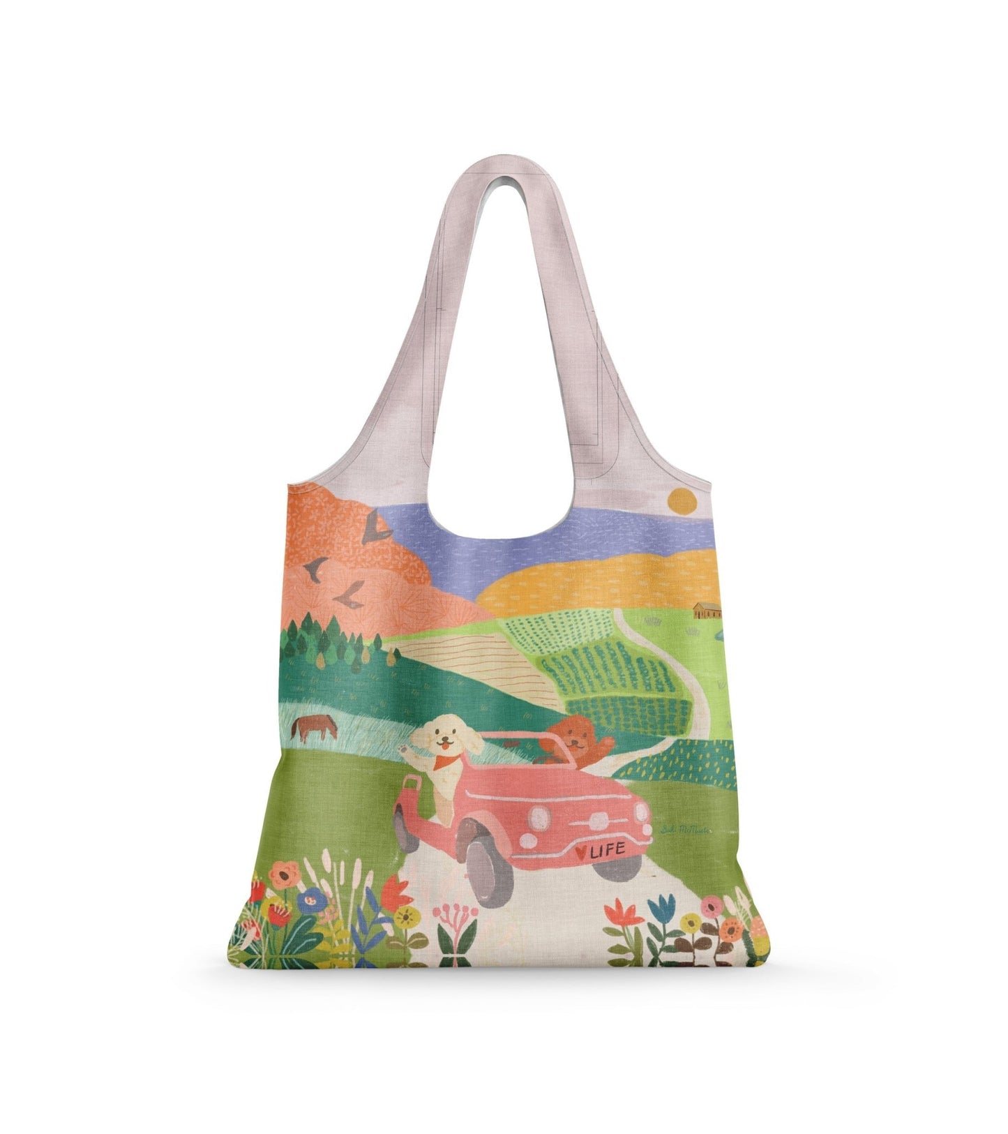 Reusable Shopping Bag – Daisy & Banjo Eco Tote - Mu Shop