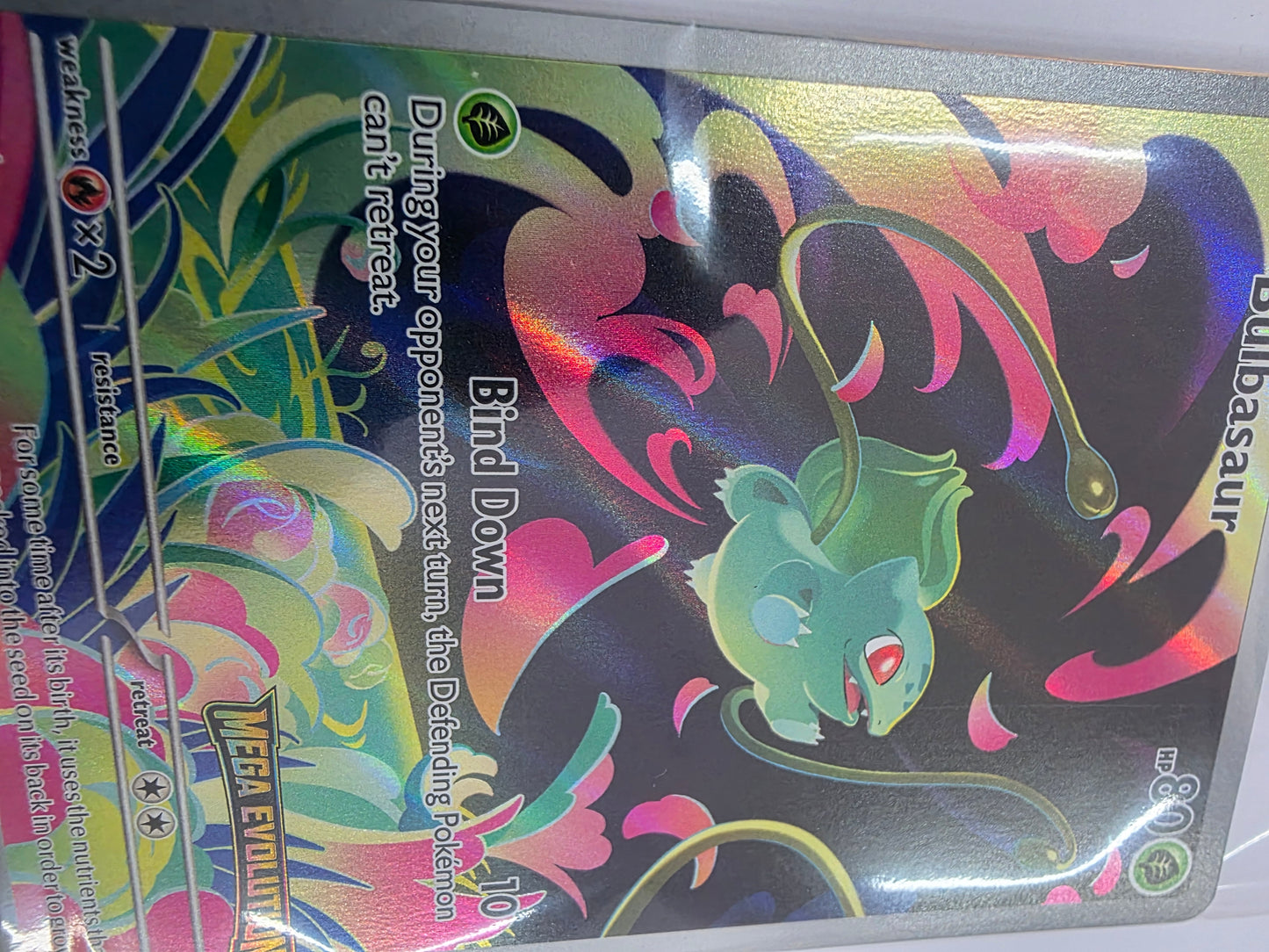 Bulbasaur 133/132 PROMO Pokemon TCG Mega Evolutions Sealed
